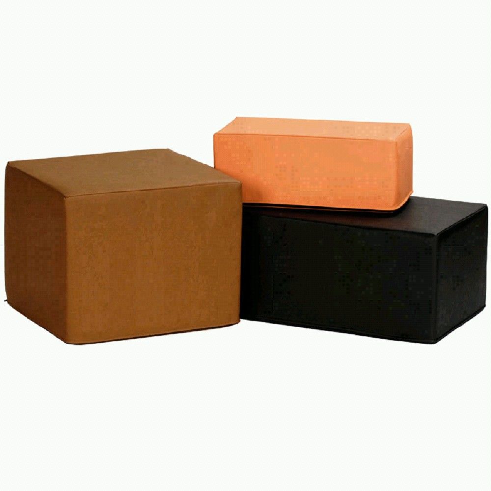 Posture Pillow, Styrofoam Core, Seat Cushion, 50x45x40cm, black