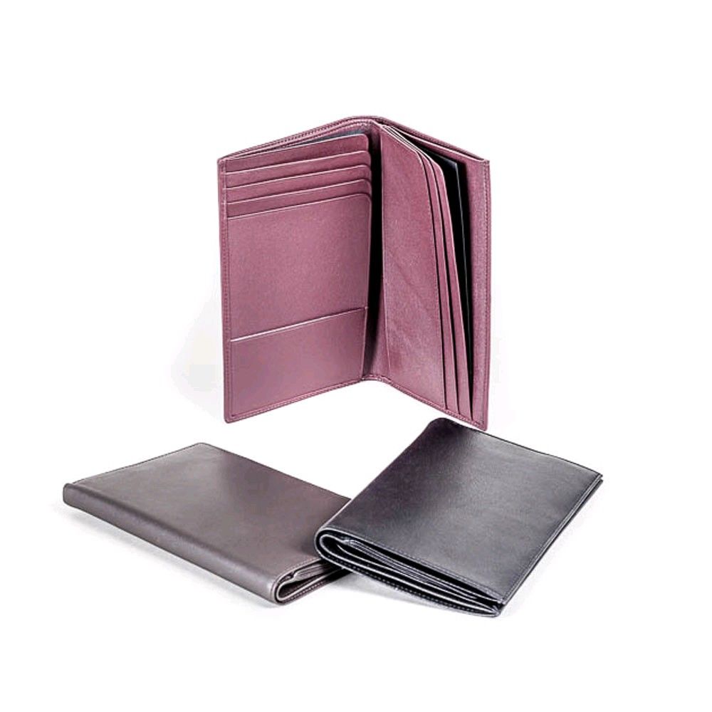 Dürasol Recipe wallet, calfskin, 12x2x19 cm, color selection