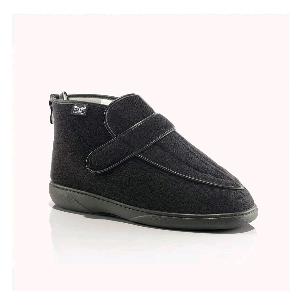 BORT Association Shoe Comfort with zip, Shoe Size choice, black