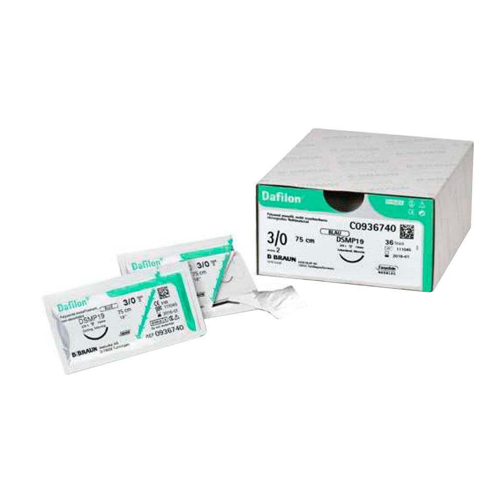 B.Braun Dafilon Suture Material, Not Absorbable, Color/Performance
