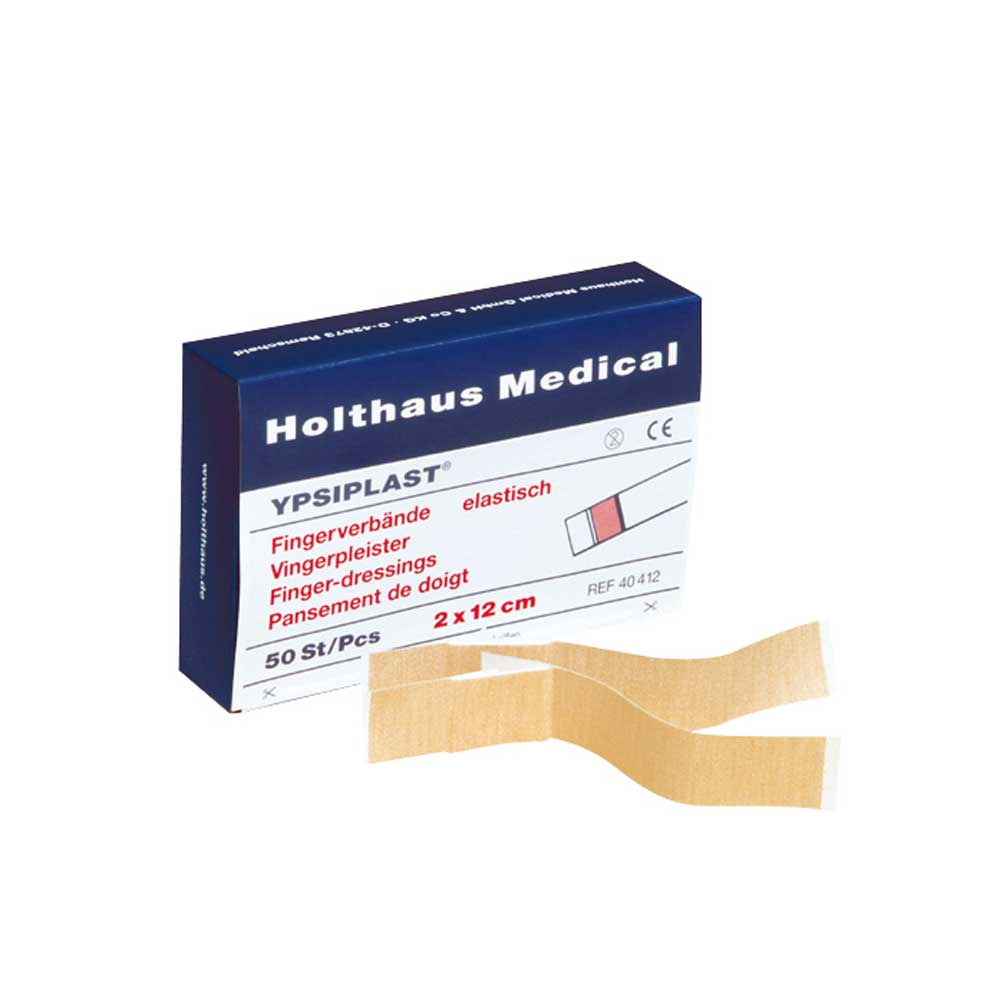 Holthaus Medical YPSIPLAST® Finger Bandage, Elastic, 2x18cm, 100 pcs
