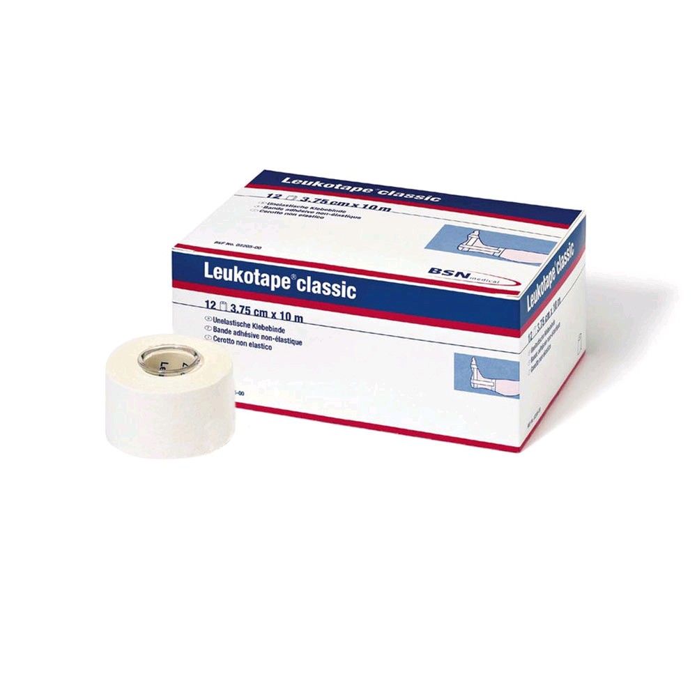 BSN medical Leukotape Classic, taping, 3,75cm x 10m, 12 rolls white