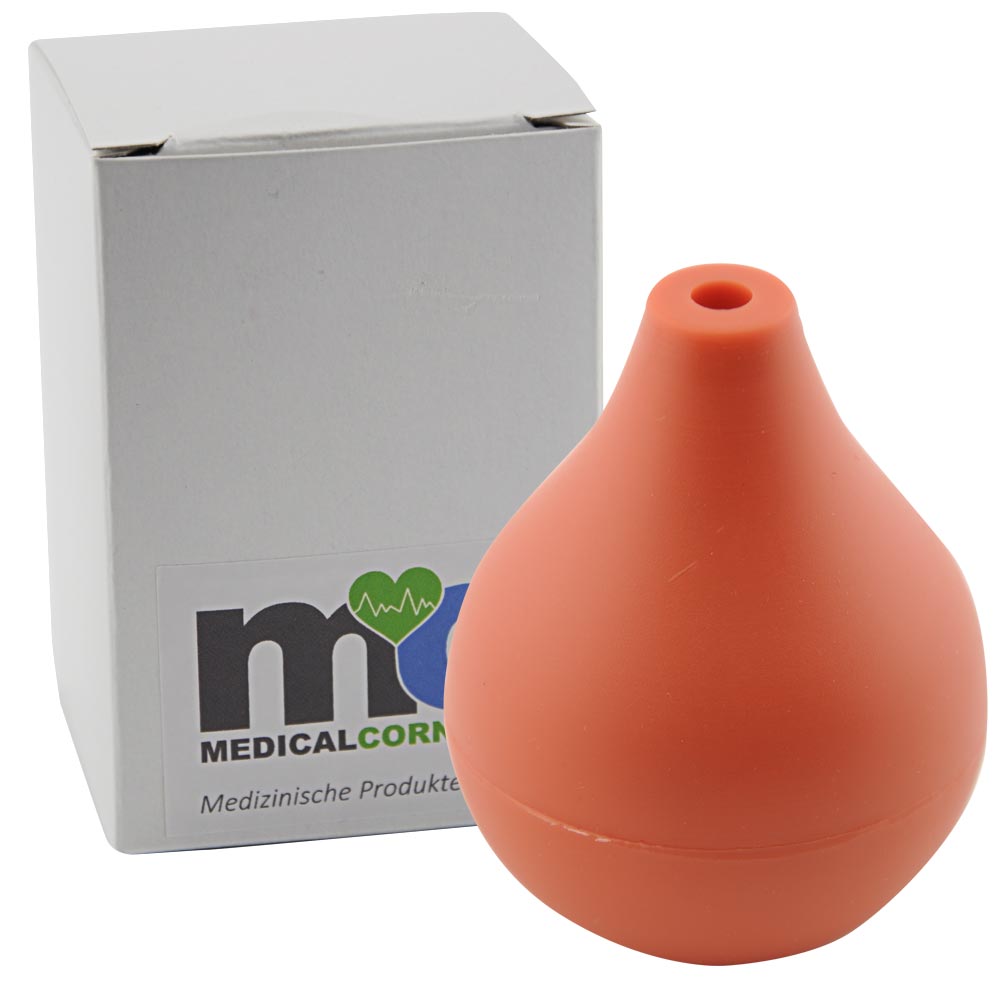 MC24® Enema Ball, Soft PVC, Brown Red, Size 2-11, 25-350 ml, 1pc