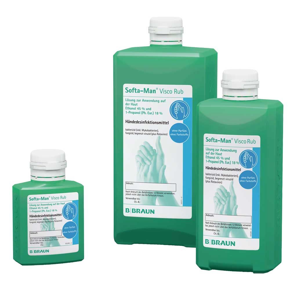 B.Braun hand disinfectant Softa-Man® ViscoRub, gel-like