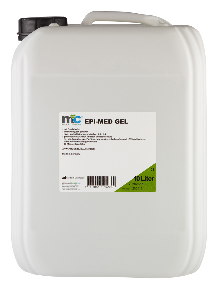 IPL Gel Epi-Med, IPL contact gel, hair removal, 10 litre canister