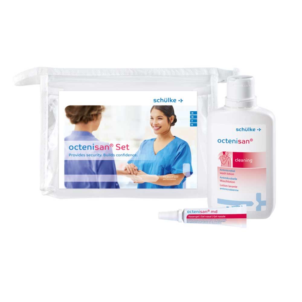 10x Schülke octenisan® set washing lotion + nasal gel, decontamination