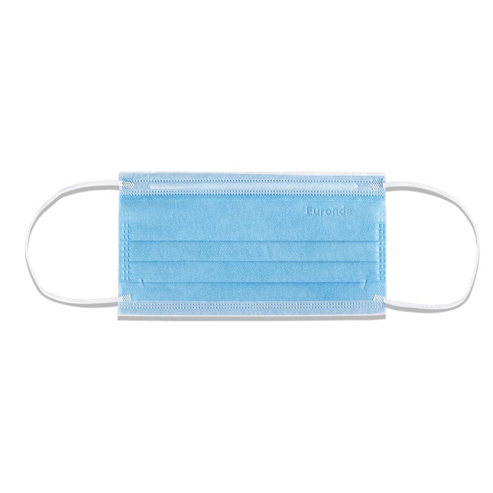 Euronda Monoart Protection Mouth Guard, 4 layers, 50 items, blue