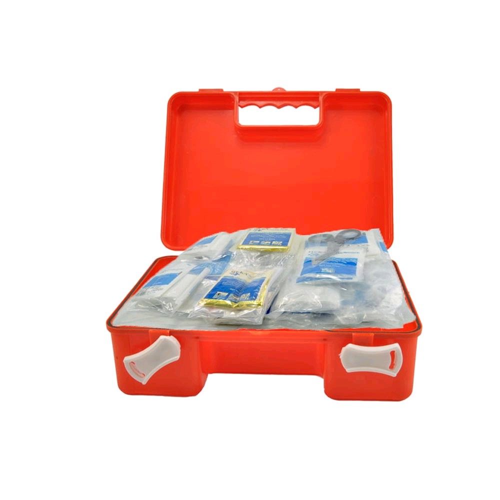 First Aid Kit, filled according to DIN norms, different sizes