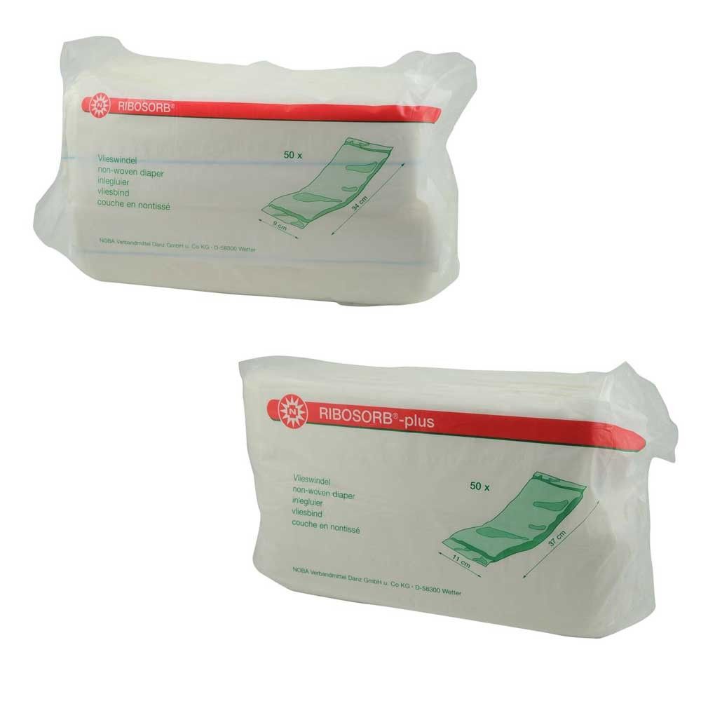 Noba nonwoven diaper RIBOSORB® normal / plus, highly absorbent, sizes