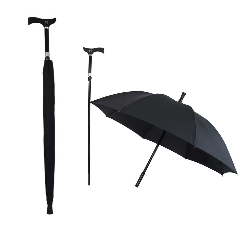 Behrend walking sick umbrella, 88-96cm, 100kg, colors