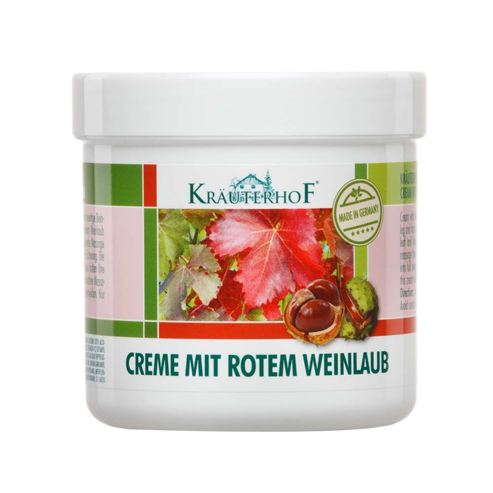 Asam Kräuterhof® Cream, f. Legs / Feet, With Red Vine Leaves, 250ml