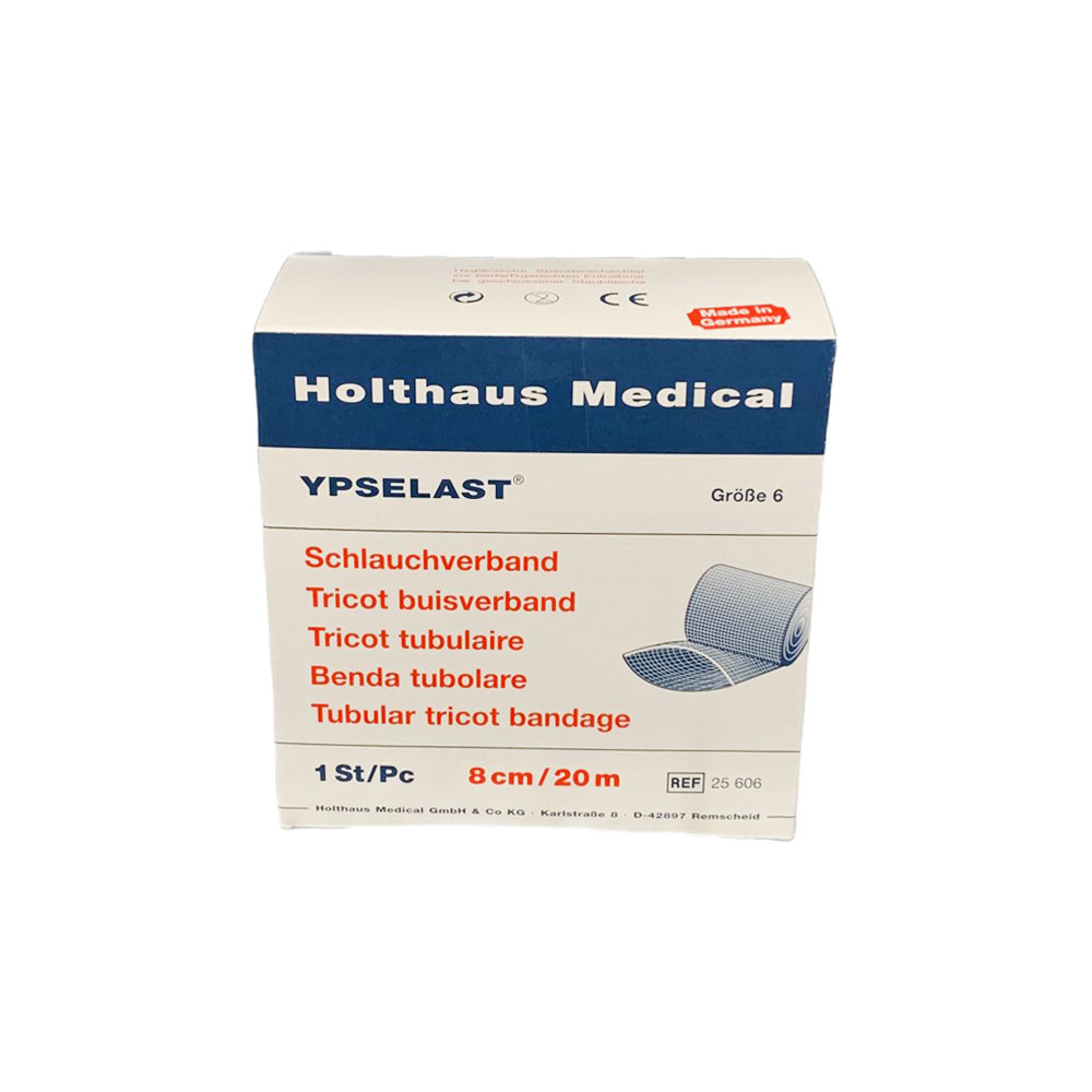 Holthaus Medical YPSELAST® Hose Bandage 8cmx20m, Size 6