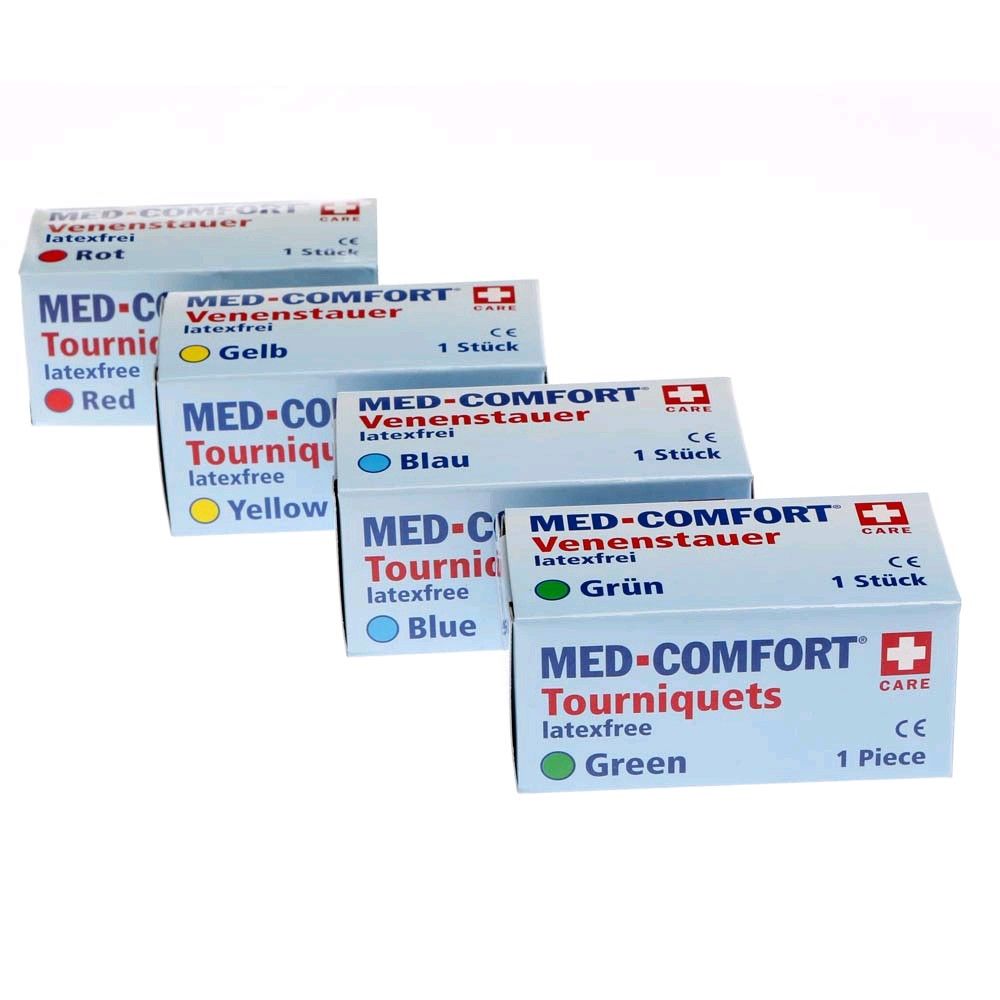 Med-Comfort Tourniquet, plastic buckle, 2,3x39cm, 1 pcs, color choice