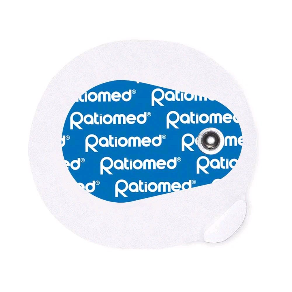 Ratiomed disposable electrodes, liquid gel, decentralized, 60mm, 30pcs