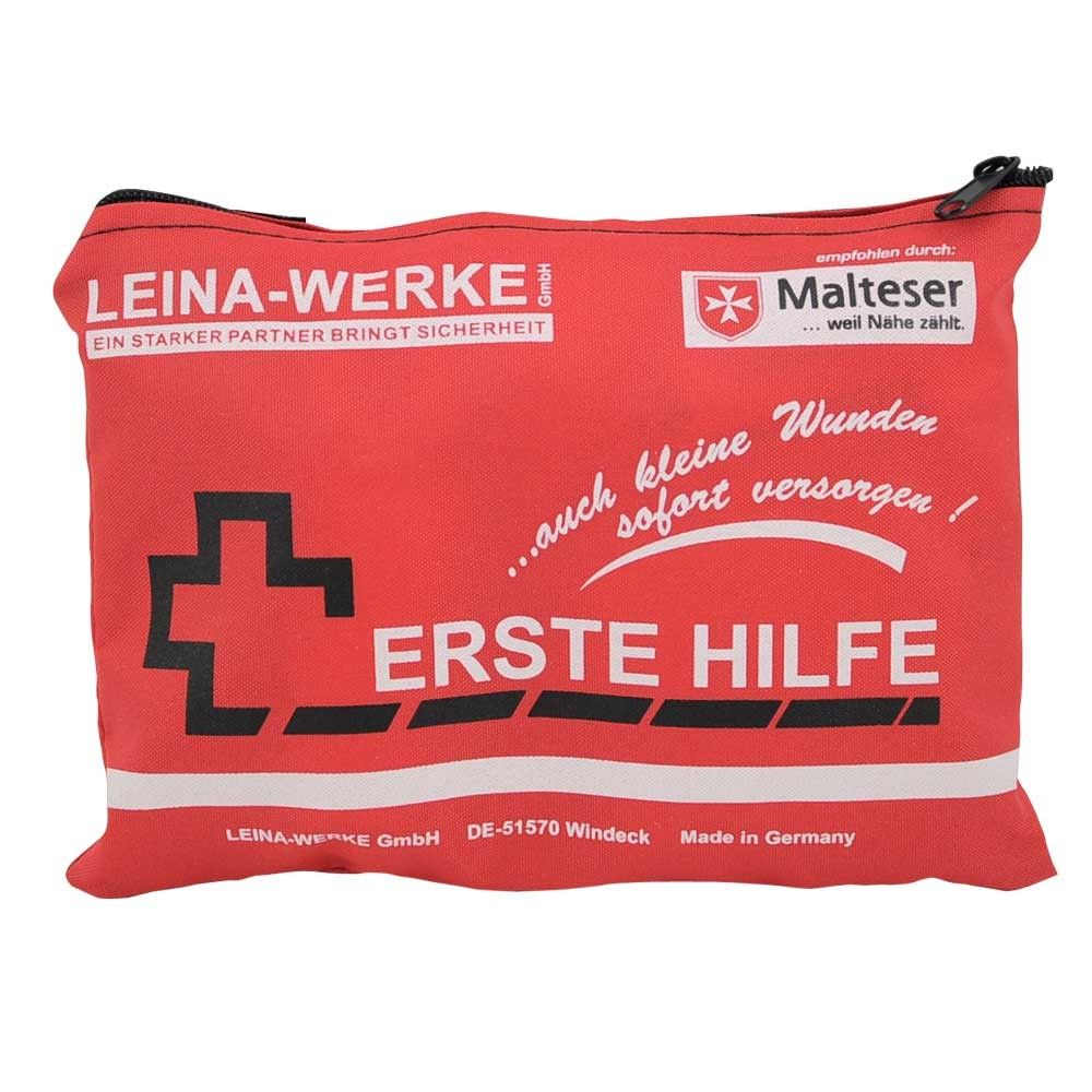 Leina-Werke mobile first aid kit, 2 loops with Velcro, filled