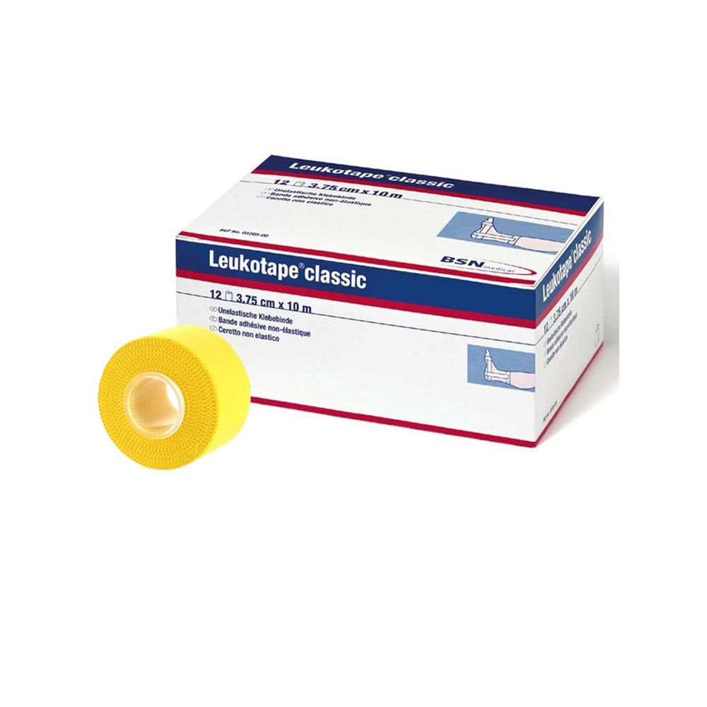 BSN medical Leukotape classic, Tape bandage 3,75cm x 10m, 5 rolls yellow
