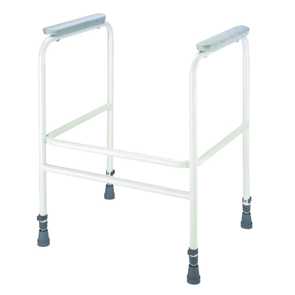 Careline toilet support frame AuquaSafe, stable, resilient max. 120kg