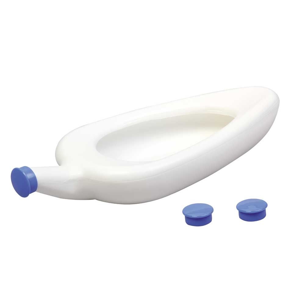 Behrend female boat urinal, with spout and cap, impact resistant