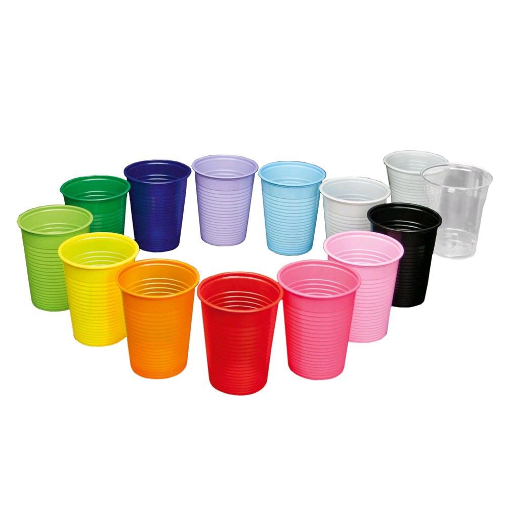 Disposable Cups, Patient Cups, 180 ml, 100 items