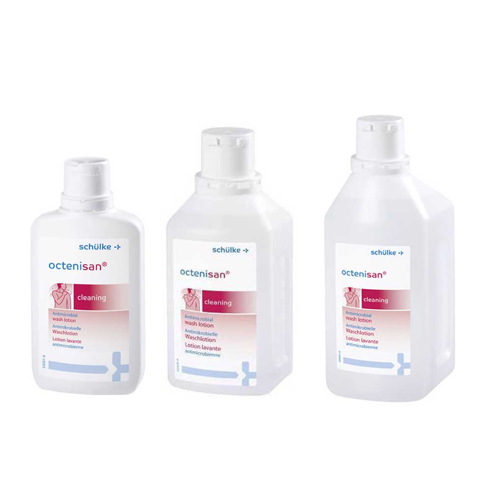 Schülke octenisan® wash lotion, mild, pH-neutral, skin / hair, sizes