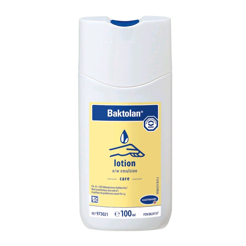Baktolan lotion, oil in water emulsion