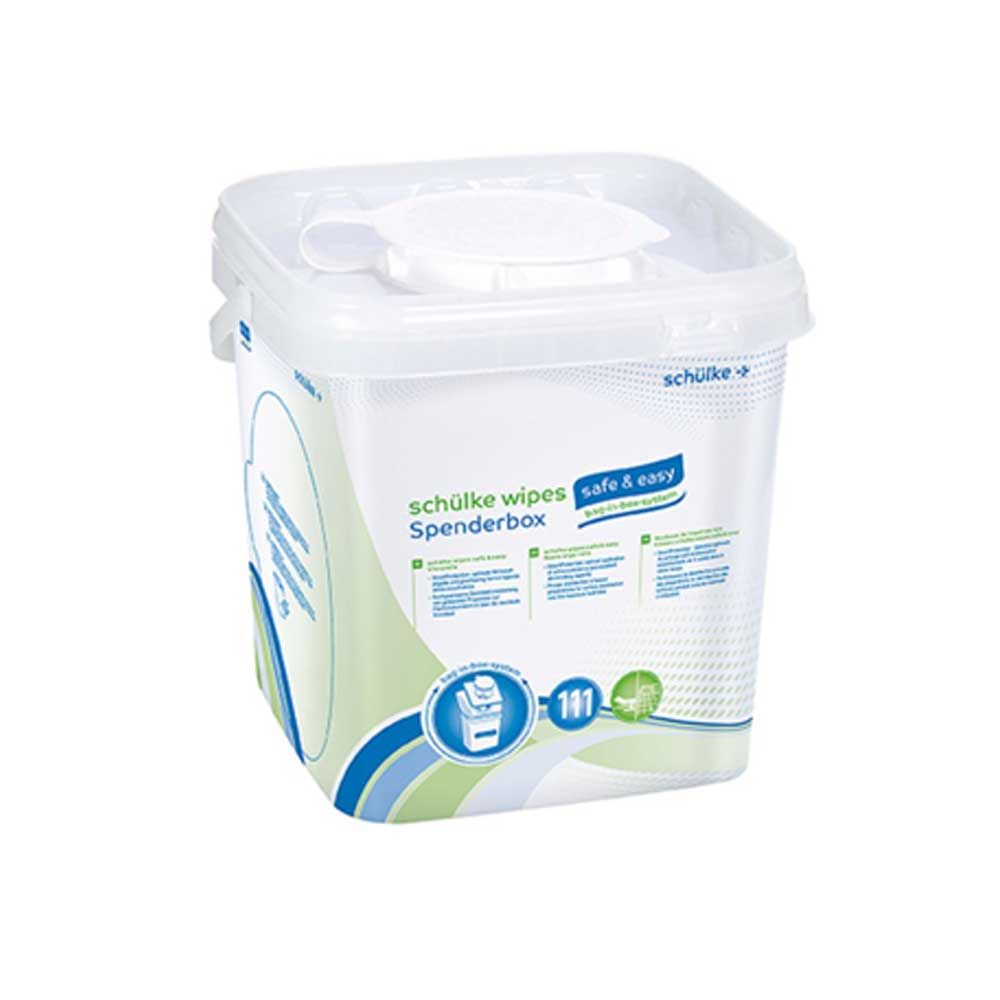 Schülke Wipes Safe & Easy Empty-Box, for Bag-In-Box-System, 10pcs