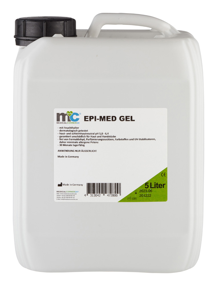 IPL Gel Epi-Med, IPL contact gel, 4 x 5 litre canister