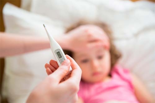Fever thermometers for babies and toddlers measure the temperature gently and safely