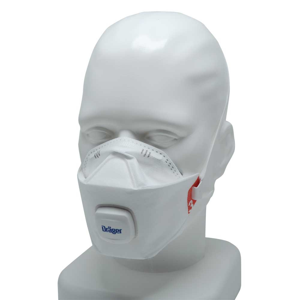 Dräger FFP3 respiratory mask X-plore®1930 V (valve),various quantities