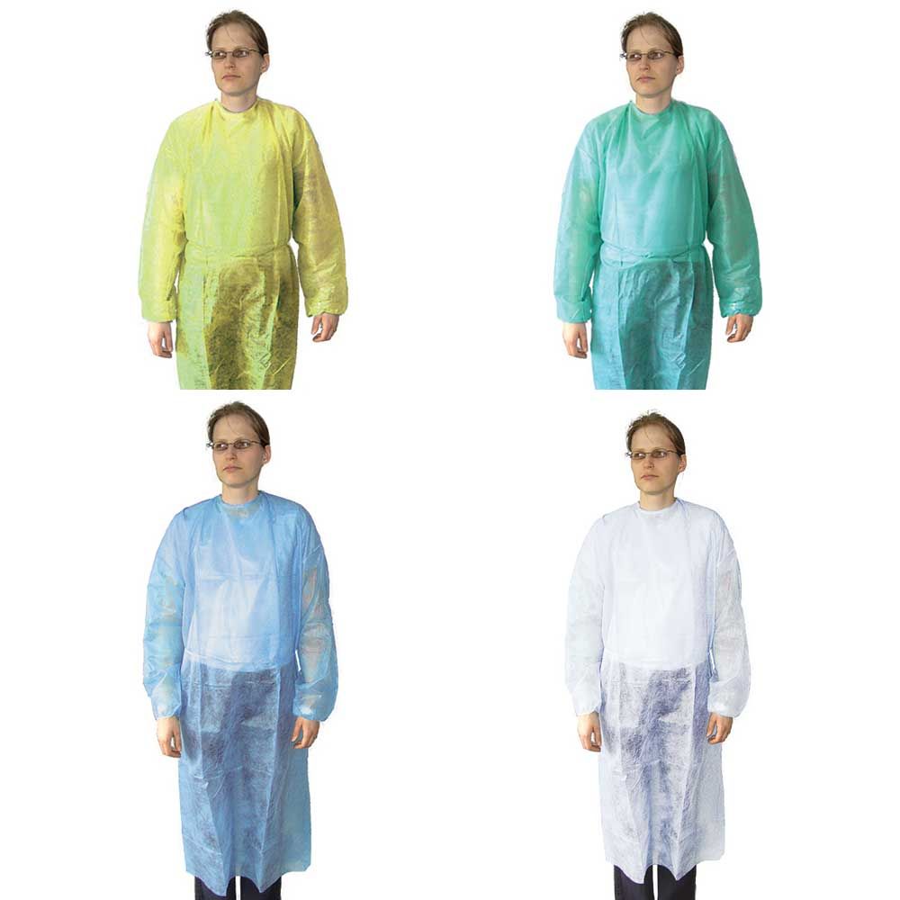 Ratiomed Visitor coat, care / hygiene sector, binding tapes, XL 10 pcs