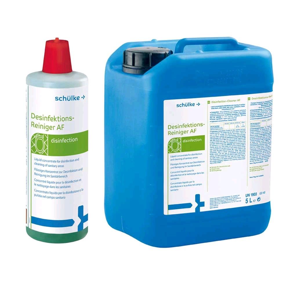 Schülke Disinfectant cleaner AF, plumbing, concentrate, sour, sizes